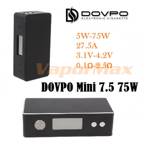 DOVPO Mini 7.5 75 Вт купить в Москве, Vape, Вейп, Электронные сигареты, Жидкости фото 4