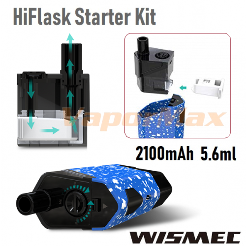 Wismec HiFlask Starter Kit 2100mAh 5.6ml фото 3
