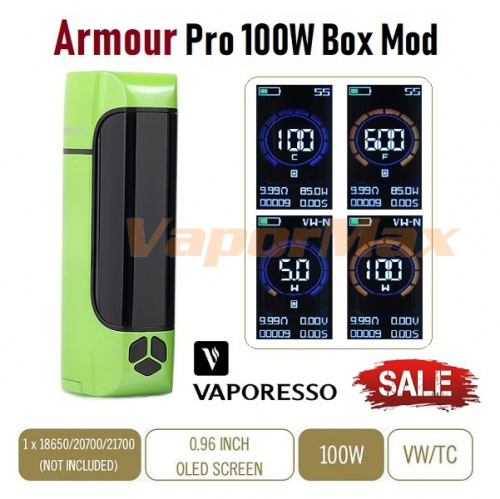 Vaporesso Armour Pro 100W Mod фото 2