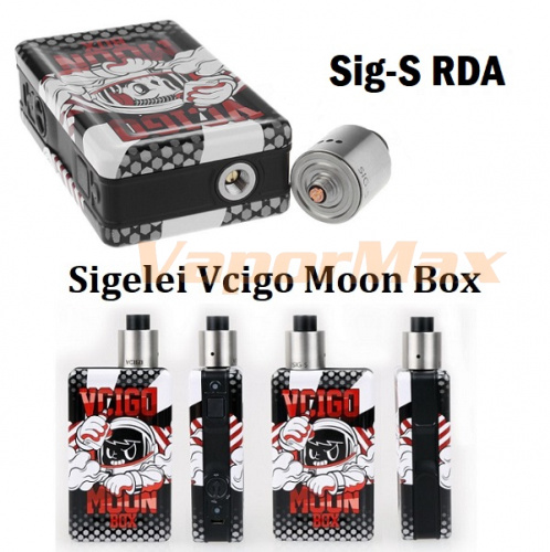 Sigelei Vcigo Moon Box 200W Mod Sig-S RDA Kit фото 5