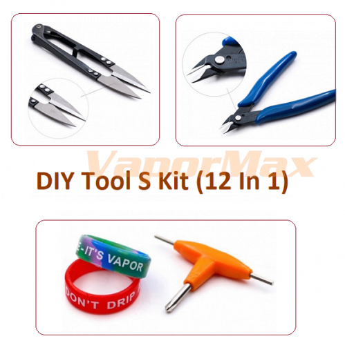 DIY Tool S Kit (12 в 1) купить в Москве, Vape, Вейп, Электронные сигареты, Жидкости фото 2