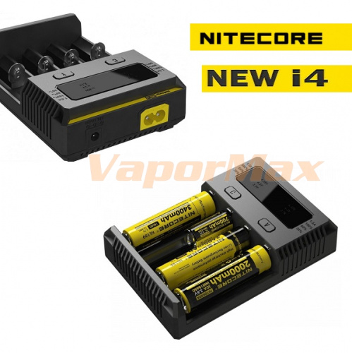 Зарядное устройство Nitecore Intellicharger New I4 купить в Москве, Vape, Вейп, Электронные сигареты, Жидкости фото 2