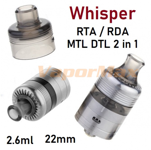 Whisper RTA / RDA (clone) фото 5