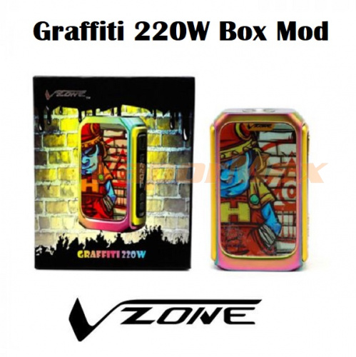 Tesla and Vzone Graffiti 220W mod (оригинал) фото 3