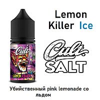 Жидкость Cult Salt - Lemon Killer Ice 30 мл