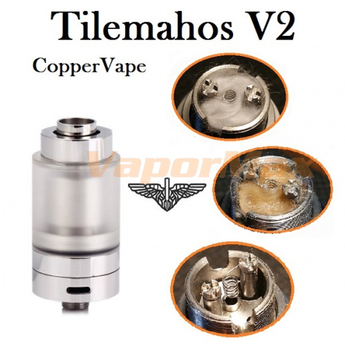 Tilemahos V2 Plus (Coppervape) купить в Москве, Vape, Вейп, Электронные сигареты, Жидкости фото 3