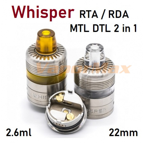 Whisper RTA / RDA (clone) фото 4