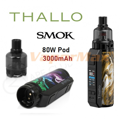 Smok Thallo 80W 3000 мАч Pod Mod Kit фото 2