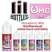 Жидкость Lil Bottles Salt - Клубничный молочный коктейль (30мл)