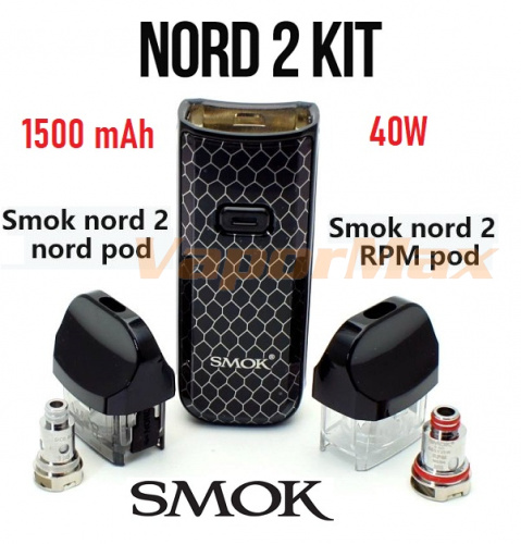 Smok Nord 2 Pod Kit 1500 mAh фото 3