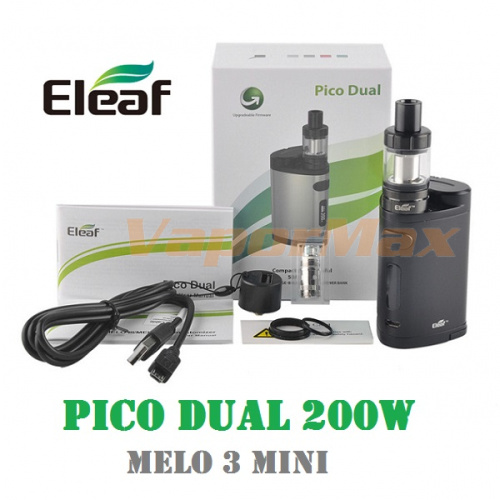 Eleaf Pico Dual 200W TC Full Kit (оригинал) фото 2