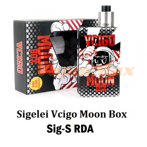 Sigelei Vcigo Moon Box 200W Mod Sig-S RDA Kit фото 2