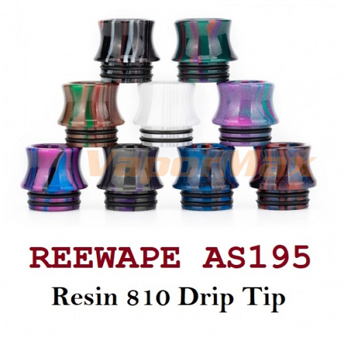 REEWAPE AS195 Resin 810 Drip Tip купить в Москве, Vape, Вейп, Электронные сигареты, Жидкости фото 2
