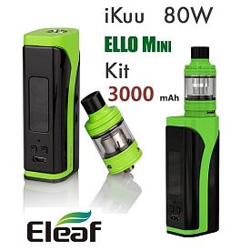 Eleaf iKuun i80 с ELLO mini kit