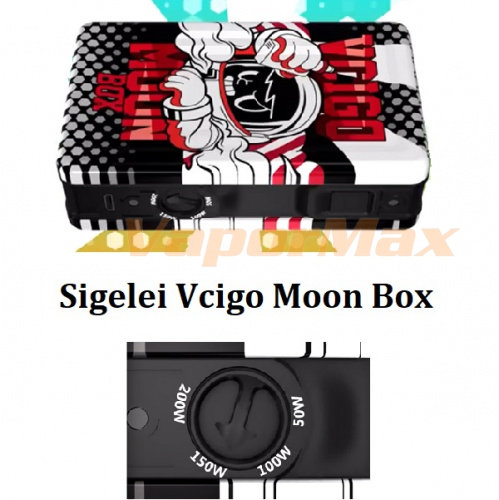 Sigelei Vcigo Moon Box 200W Mod Sig-S RDA Kit фото 3