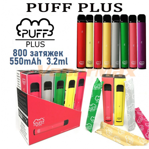 Puff Plus (800 затяжек) фото 4