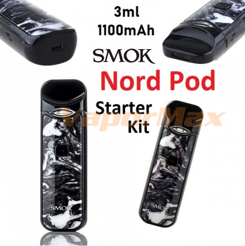 SMOK Nord Pod Starter Kit 1100mAh 3ml фото 2