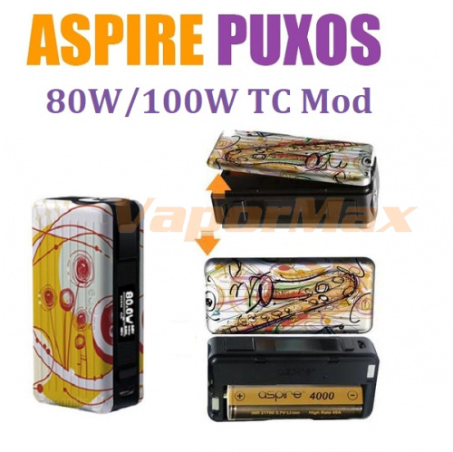 Aspire Puxos 80/100W TC Mod фото 6