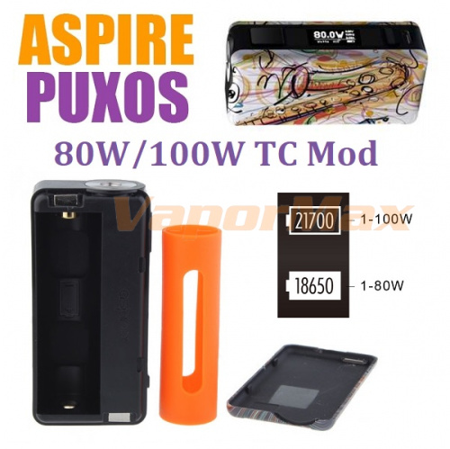 Aspire Puxos 80/100W TC Mod фото 7