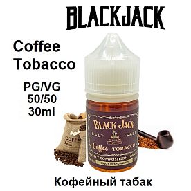 Жидкость Black Jack Salt - Coffee Tobacco (30мл)