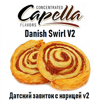 Ароматизатор Capella - Cinnamon Danish Swirl V2 (Датская Булочка с Корицей v2) 10мл купить в Москве, Vape, Вейп, Электронные сигареты, Жидкости