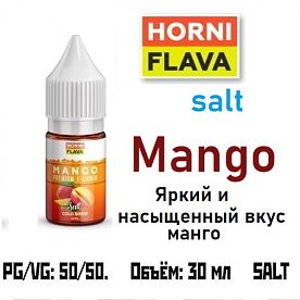 Жидкость Horny Flava Salt - Mango 30мл (clone premium)