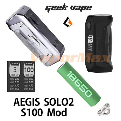 GeekVape Aegis Solo 2 S100 Mod фото 3