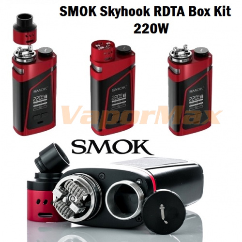 Smok Skyhook RDTA Box Mod 220W TC Kit фото 2