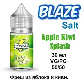 Жидкость Blaze Salt - Apple Kiwi Splash (30мл)