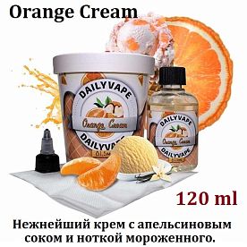 Жидкость Daily Vape - Orange Cream (120 мл)