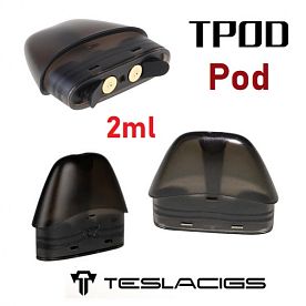 Teslacigs TPOD Pod (картридж) купить в Москве, Vape, Вейп, Электронные сигареты, Жидкости
