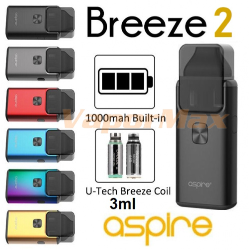 Aspire Breeze 2 Kit 1000mAh фото 2