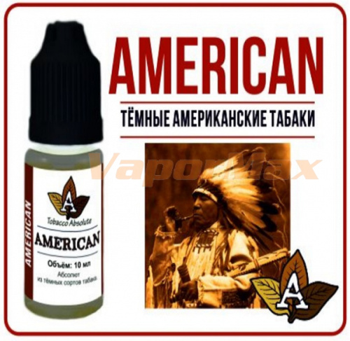 Ароматизатор Tobacco Absolute - American купить в Москве, Vape, Вейп, Электронные сигареты, Жидкости