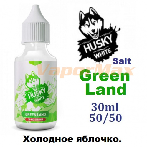 Жидкость Husky White Salt - Green Land 30мл