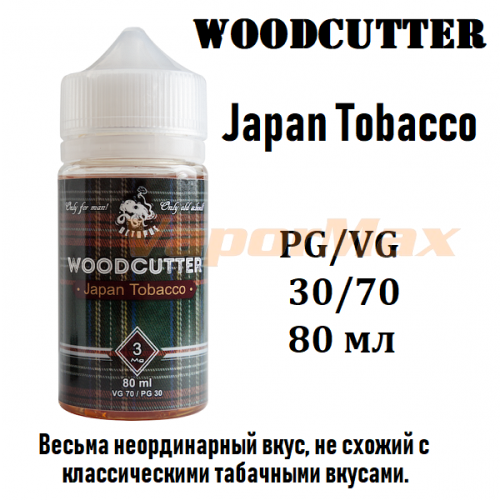 Жидкость WoodCutter - Japan Tobacco 80 мл