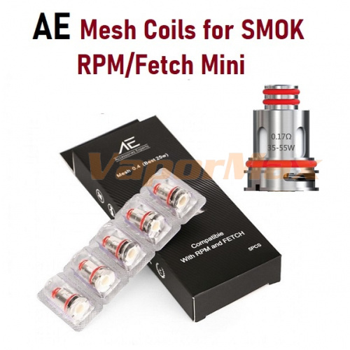 AE Mesh Coils for SMOK RPM/Fetch Mini