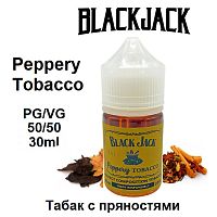 Жидкость Black Jack Salt - Peppery Tobacco (30мл)
