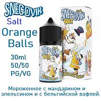 Жидкость Snegovik Salt - Orange Balls 30мл