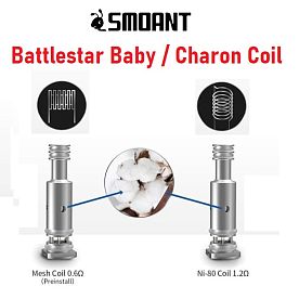 Smoant Battlestar Baby / Charon Coil