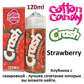 Cotton Candy Crash - Strawberry (120ml