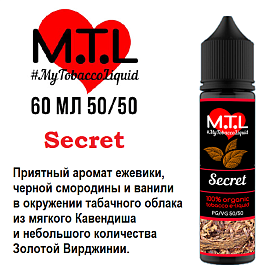 Жидкость M.T.L - Secret (60мл)