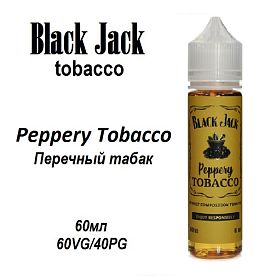 Жидкость Black Jack - Peppery Tobacco