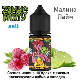 Жидкость Zombie Party Salt - Малина лайм 30мл