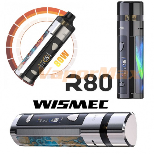 Wismec R80 Pod Kit купить в Москве, Vape, Вейп, Электронные сигареты, Жидкости фото 3