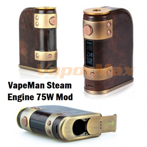 Vapeman Steam Engine DNA75 Mod купить в Москве, Vape, Вейп, Электронные сигареты, Жидкости фото 3