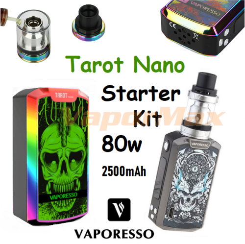 Vaporesso Tarot Nano 80W starter kit 2500mAh фото 4