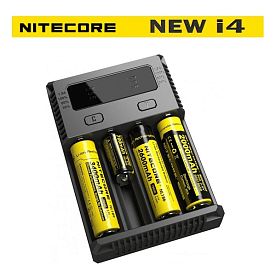 Зарядное устройство Nitecore Intellicharger New I4 купить в Москве, Vape, Вейп, Электронные сигареты, Жидкости
