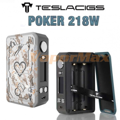Tesla Poker 218W TC Mod фото 5