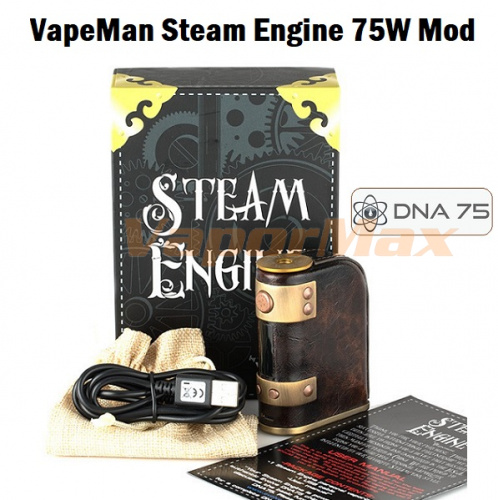 Vapeman Steam Engine DNA75 Mod купить в Москве, Vape, Вейп, Электронные сигареты, Жидкости фото 6