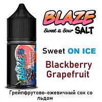 Жидкость Blaze Sweet&Sour salt - On Ice Sweet Blackberry Grapefruit 30 мл
